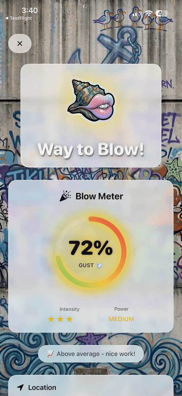 Blow Meter